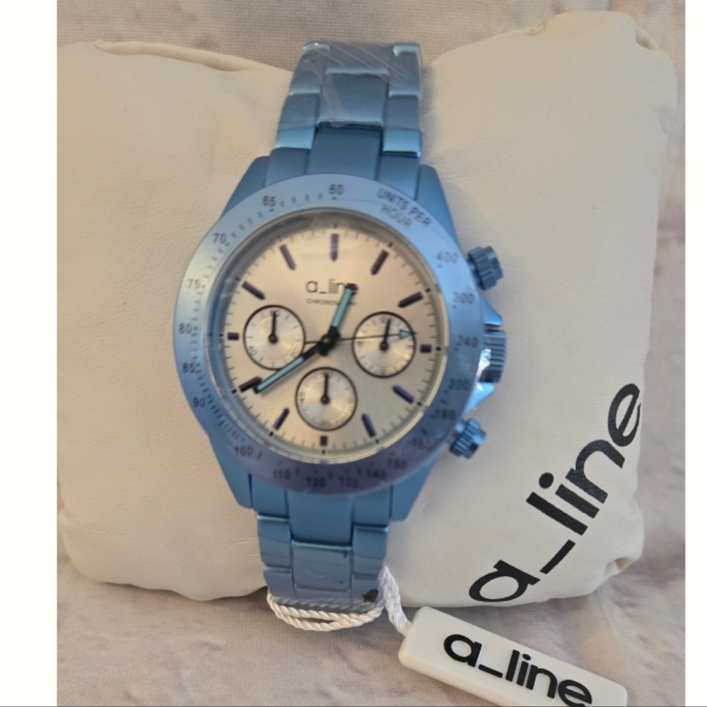 A_line Blue Watch - Picture 2 of 5